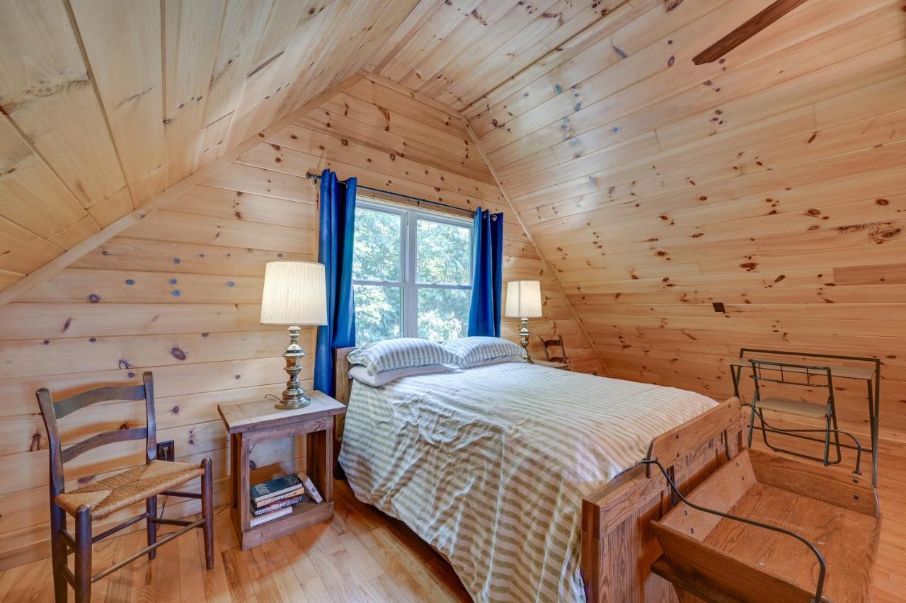 Warm And Cozy Cabin With Deck On Top Of The Blue Ridge Fancy Gap Exterior foto